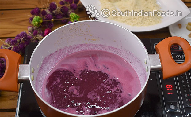 Pomegranate rose rava kesari step 10