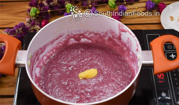Pomegranate rose rava kesari step 13