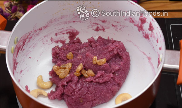 Pomegranate rose rava kesari step 15