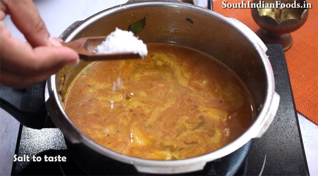 Poori and Green peas poori masala step  10