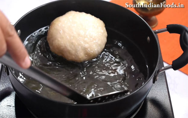 Poori and Green peas poori masala step  22
