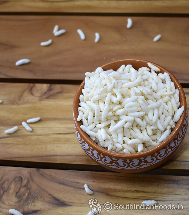 Murmura puffed rice
