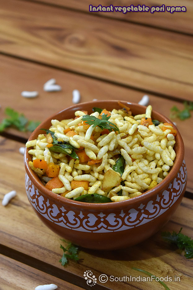 Churmuri upma