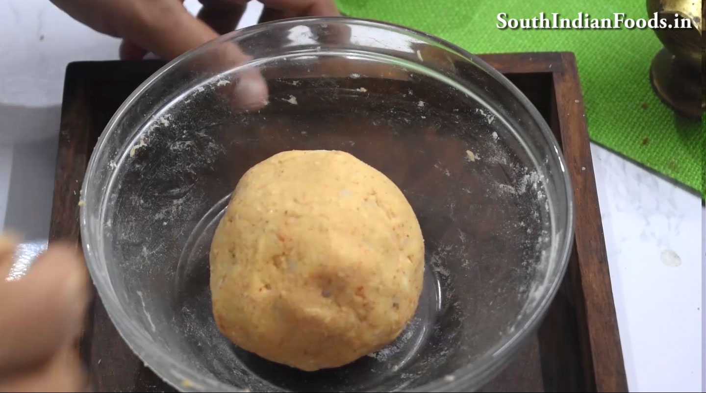 Crispy potato donut