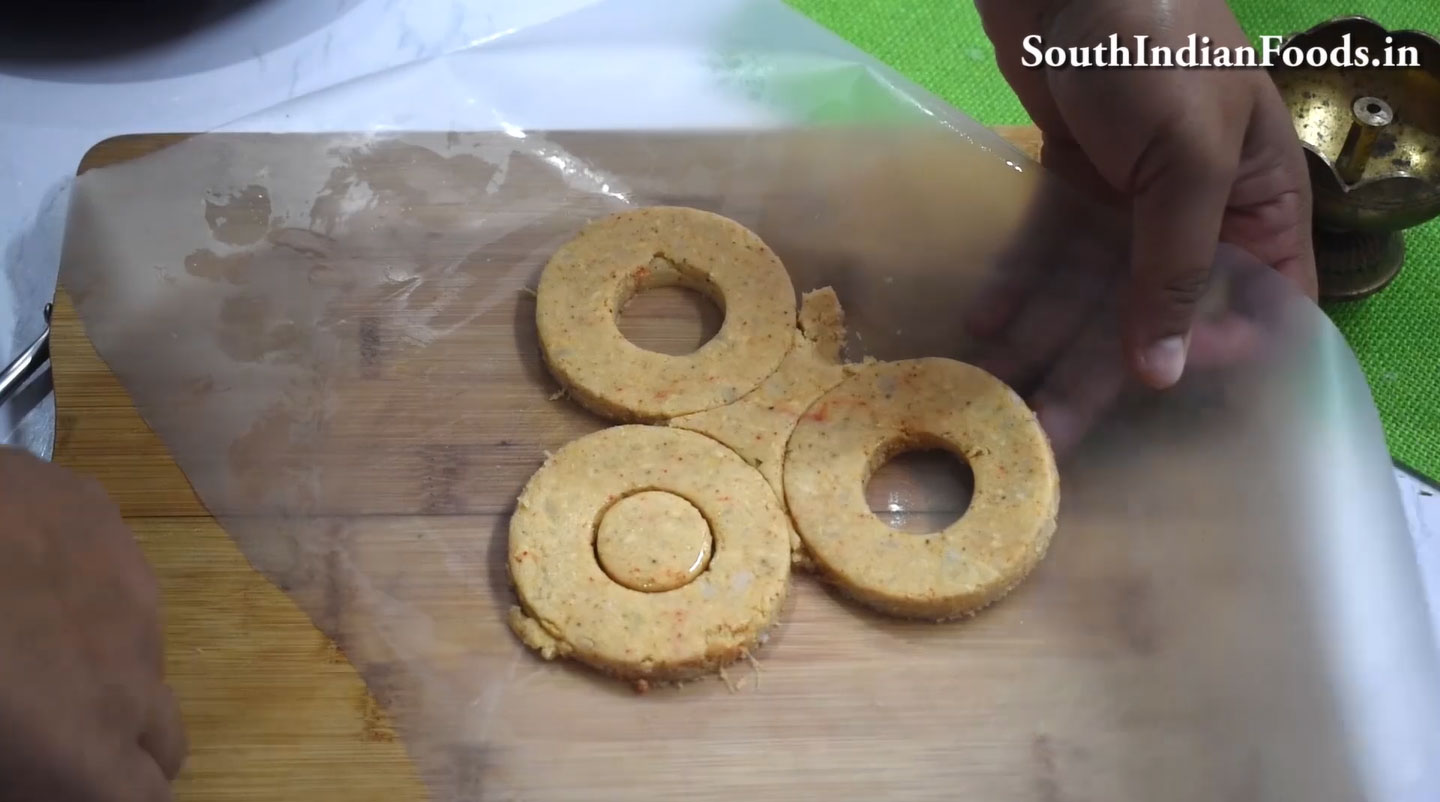 Crispy potato donut