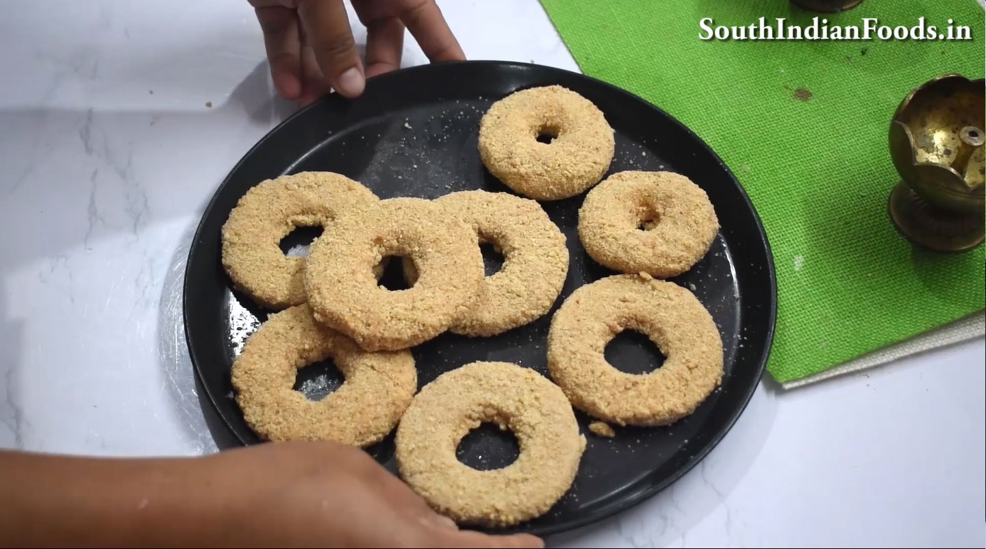 Crispy potato donut