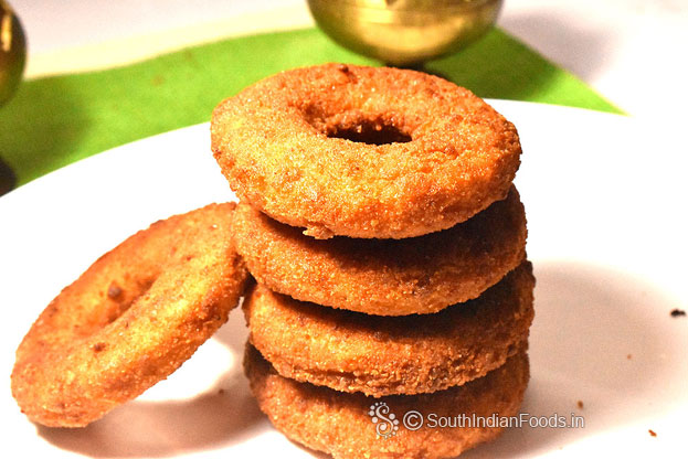 Crispy potato donut