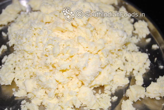 Add grated khoya mix well