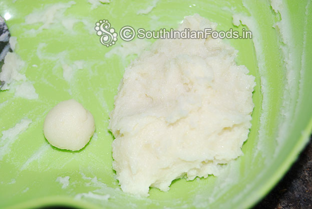 Knead it make soft dough