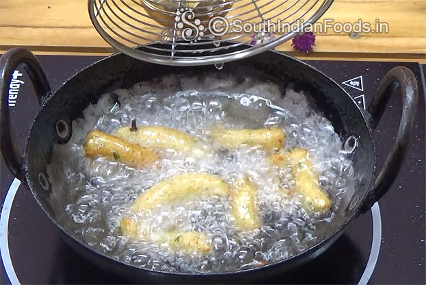 Deep fry till crisp and golden brown