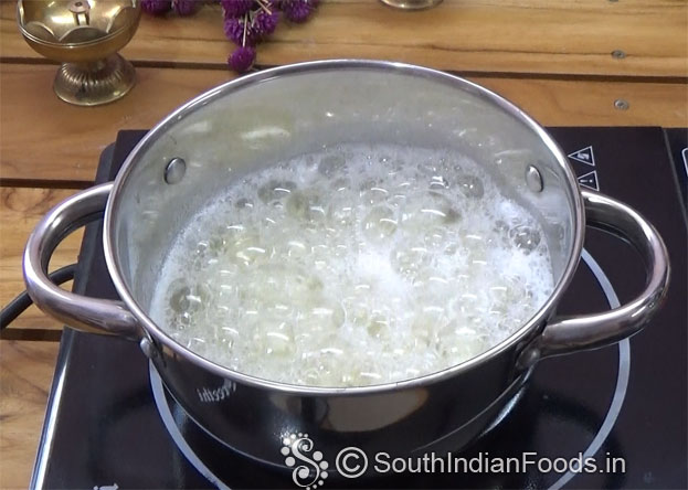 Boil potato till soft