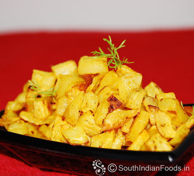 Potato stir-fry