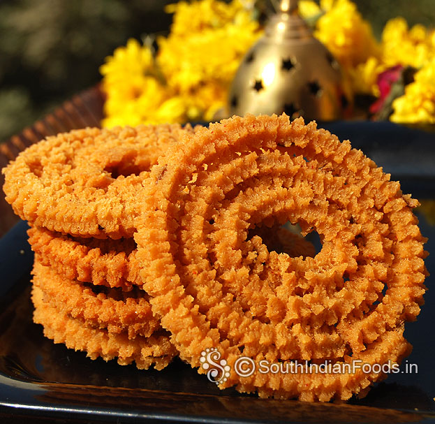 Roasted gram chakli