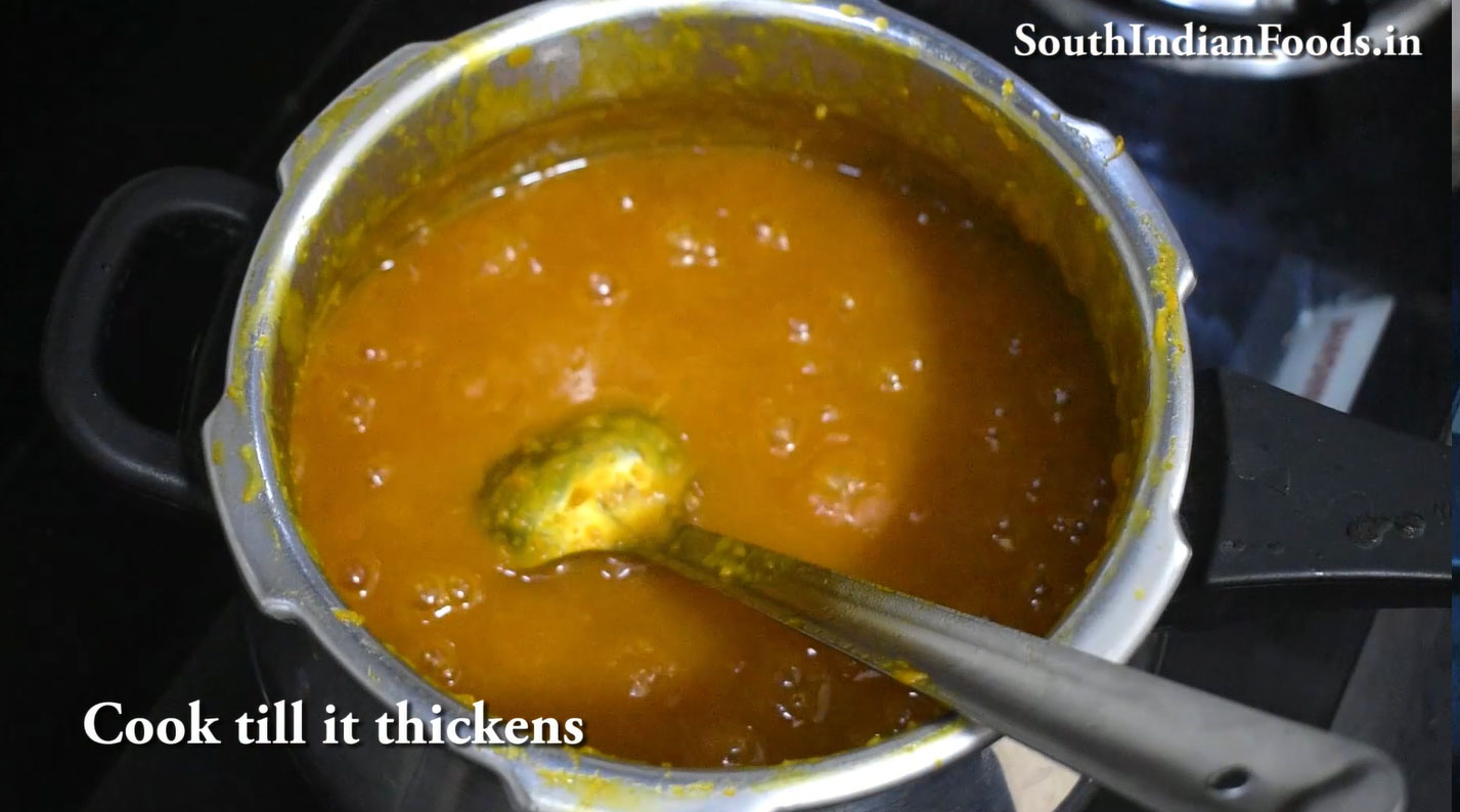 Pressure cooker pumpkin halwa