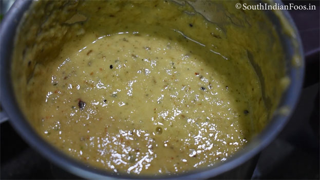 Murungaikkai arachu vitta kuzhambu step 1