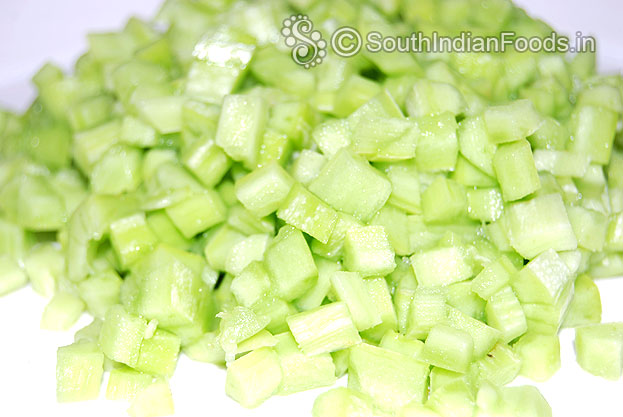 Chopped pudalangai