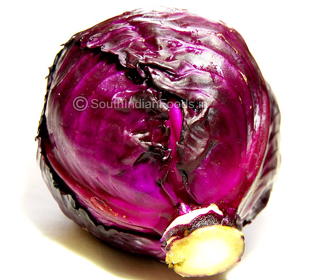 Purple cabbage