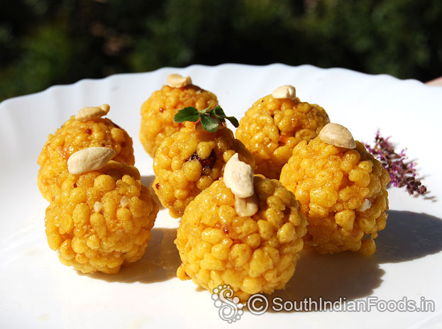 Quick & Easy boondi laddu
