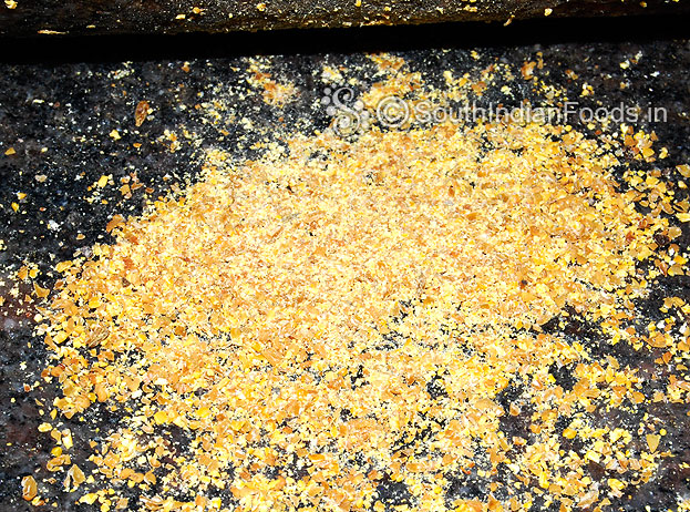 Freshly ground fenugreek powder