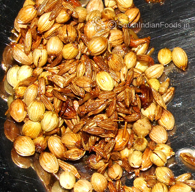 Roasted Coriander & Cumin seeds