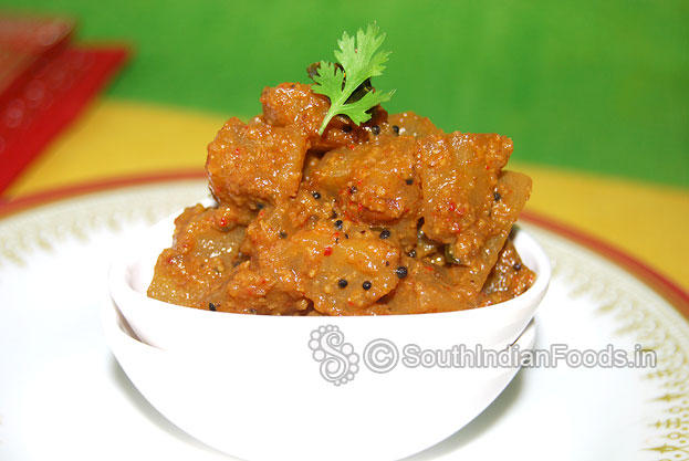 radish tamarind kootu