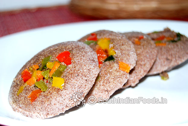 Ragi flour idli