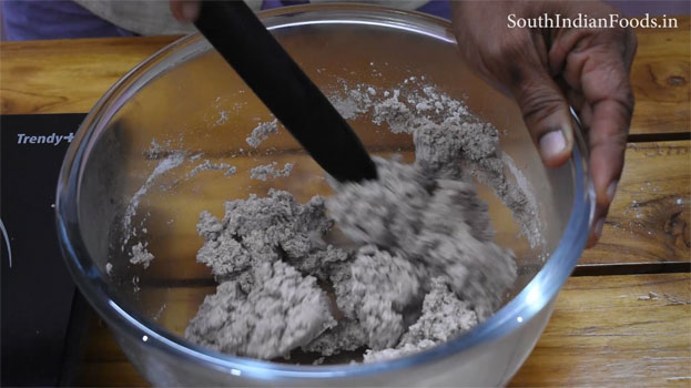 ragi idiyappam step 13