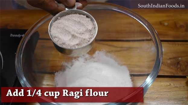 ragi idiyappam step 6