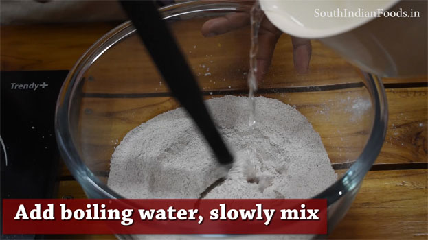 ragi idiyappam step 10