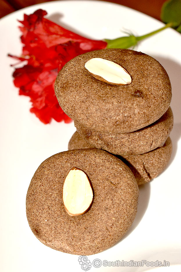 Finger millet cookies