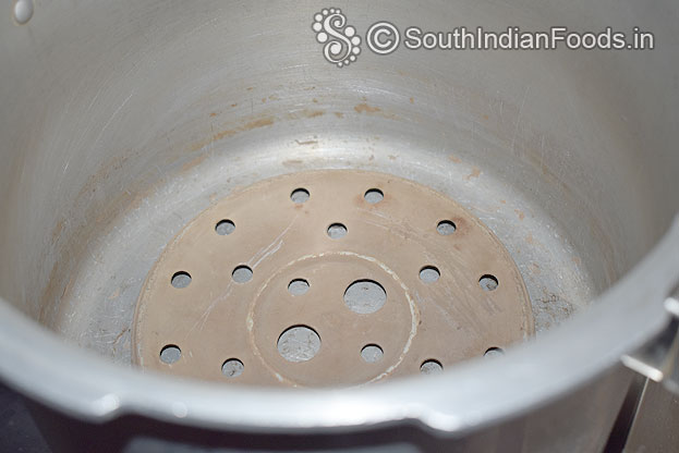 Preheat pressure cookies