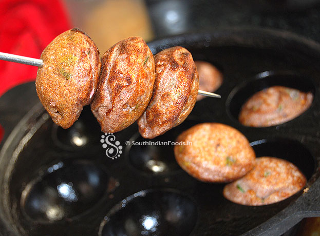 Ragi kuzhi paniyaram