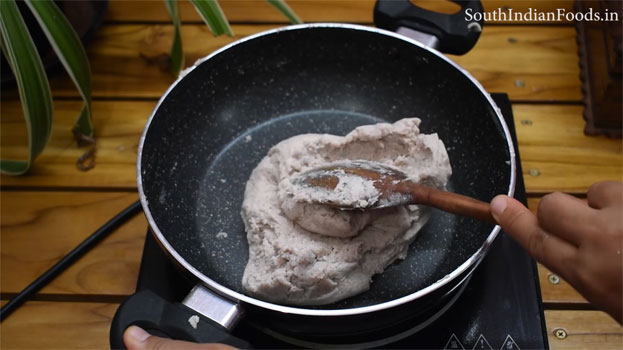 Ragi mani kolukattai recipe step 12