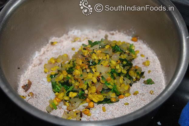Add seasoned ingredients