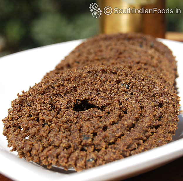 Crispy ragi murukku