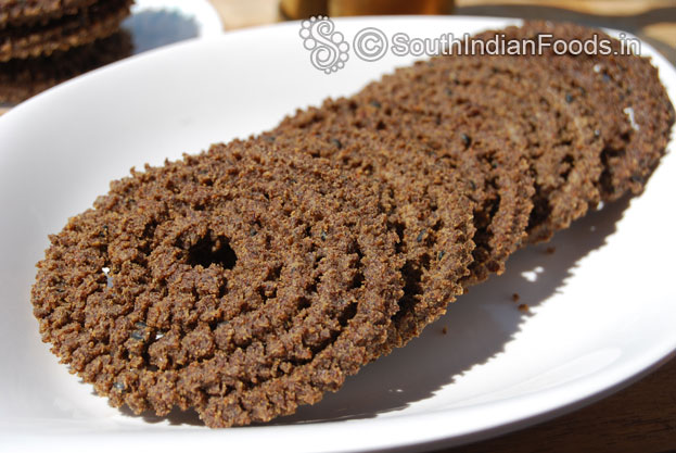 Kezhvaragu murukku ragi chakli