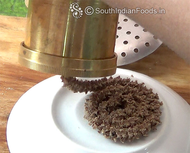 Squeeze over the plate