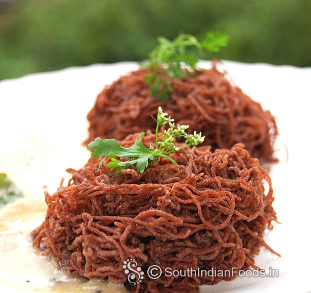 Ragi noodles