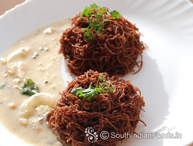 Ragi nool puttu