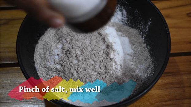 Ragi paal kolukattai  step3