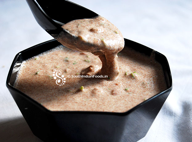 Ragi Paniyaram with coconut chutney