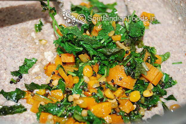 Add sauteed ingredients to the batter mix well