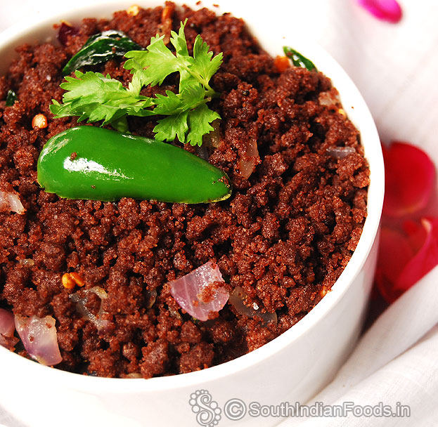 Ragi flour upma