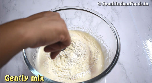 Rainbow swiss roll cake recipe step 11