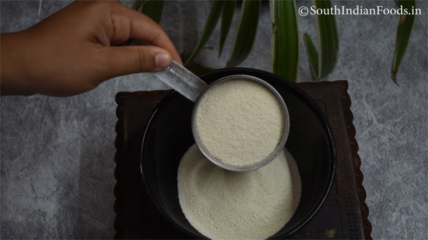 Instant rava dhokla recipe step 1