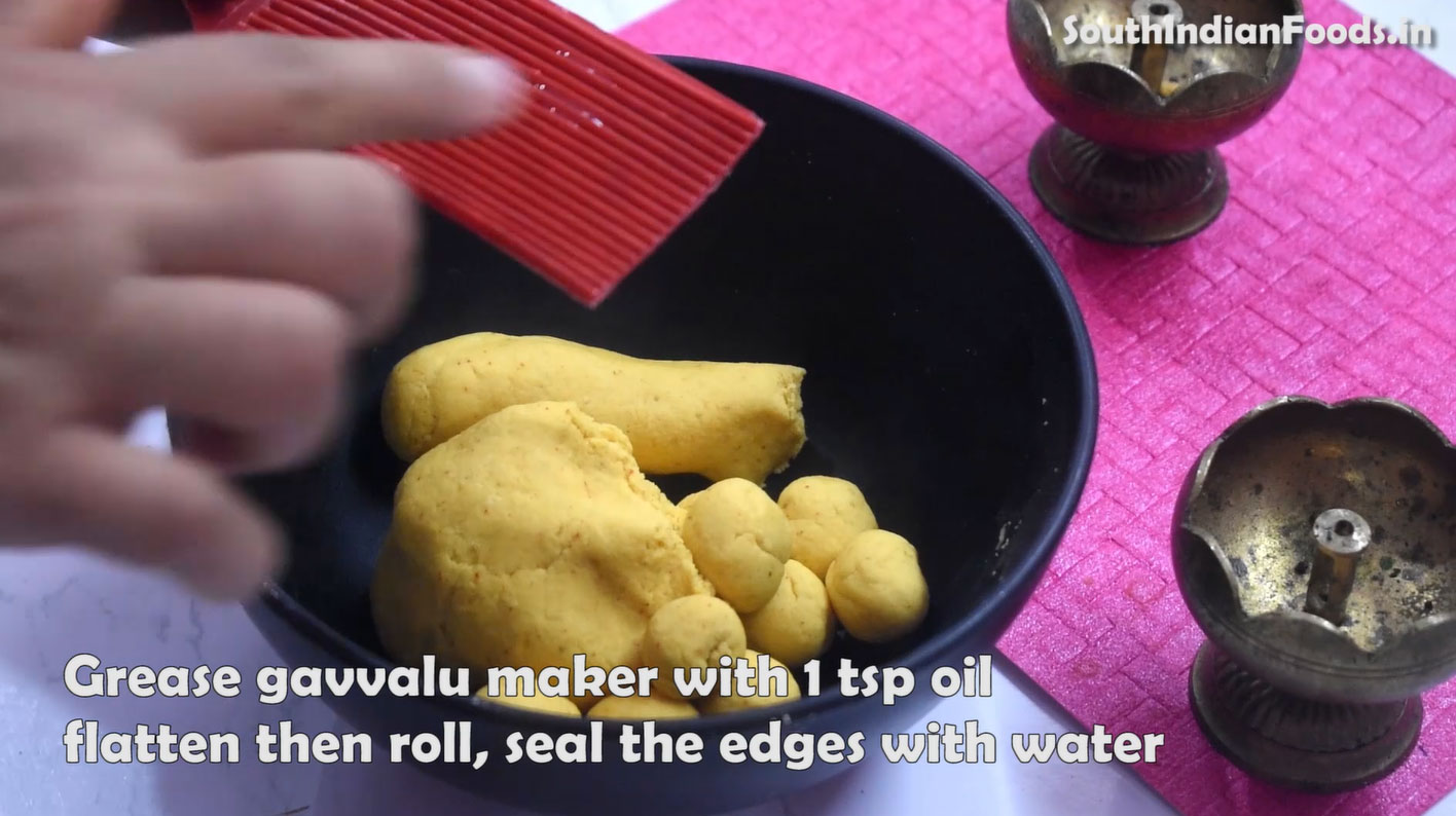 Spicy Rava gavvalu recipe step 11