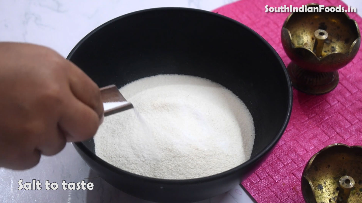 Spicy Rava gavvalu recipe step 3