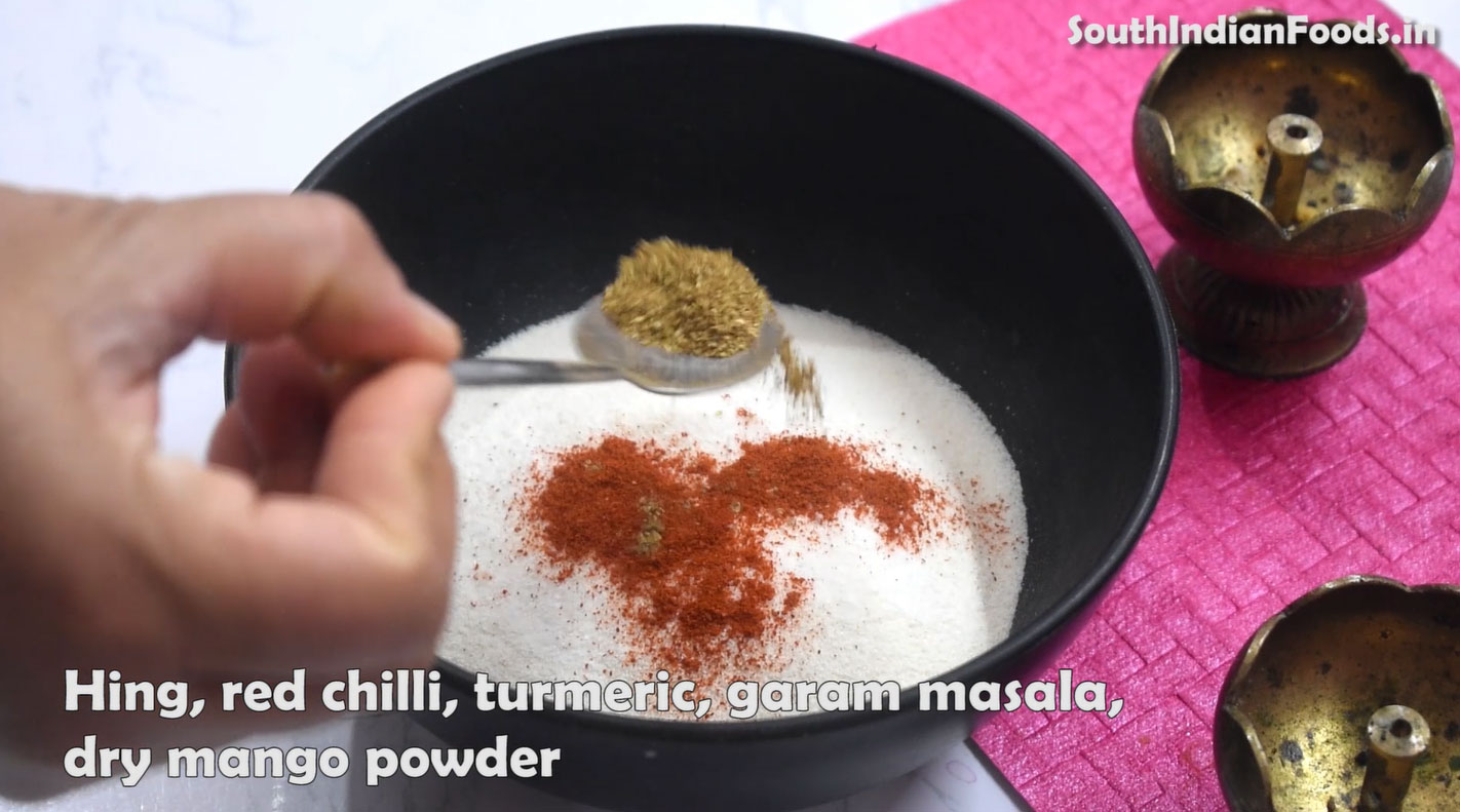 Spicy Rava gavvalu recipe step 6