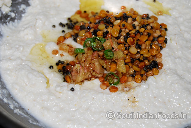 Add Ginger & Green chilli
