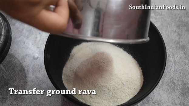 Rava jaggery ladoo recipe step 10